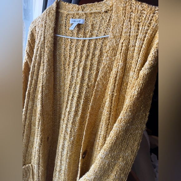 Nine West Yellow Cardigan Sweater - Picture 11 of 11